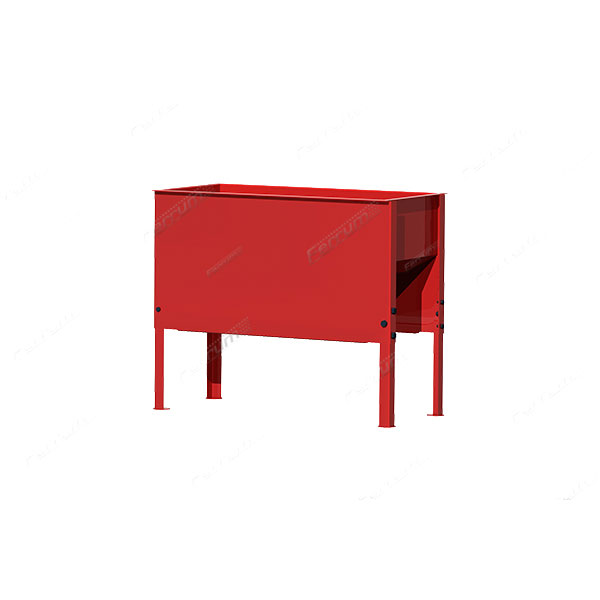 Мойка для колес 434х817х917мм - красный  06.300-3000