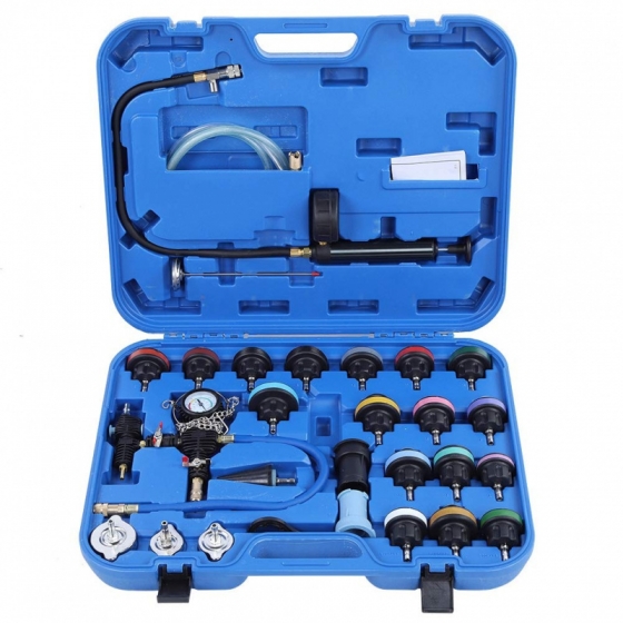 Набор инструментов для тестирования давления в радиаторе, 28 предметов ST103