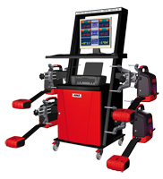 Стенд развал-схождения с кордовой сязью, стойка «комфорт» КДС-5К Т (6х4)