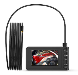 Видеоэндоскоп промышленный, 4.3", 2Мп, 1920x1080, 3м, 8мм зонд iCartool IC-V129