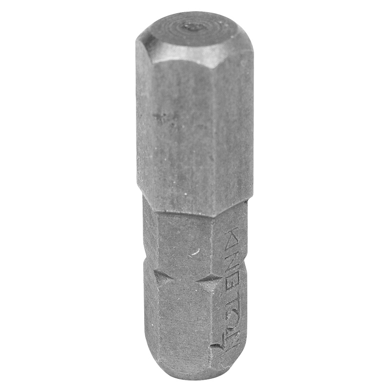 KING TONY Вставка (бита) торцевая 1/4", HEX, 7 мм, L = 25 мм  102507H