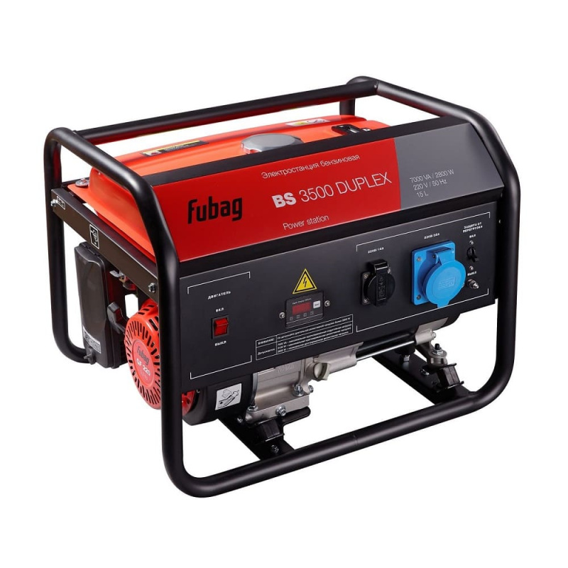 Электростанция бензиновая FUBAG BS 3500 Duplex 431249