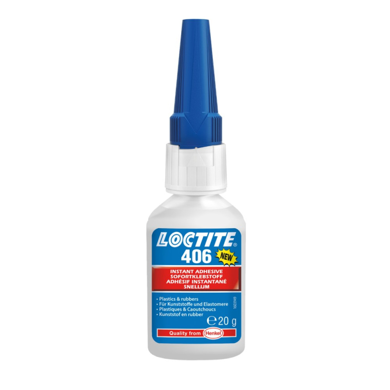 Клей цианоакрилатный для эластомеров и резины Loctite 406 BO 20G 1924110