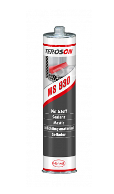 Клей-герметик для швов TEROSON MS 930 BK 310ML черный 2496652