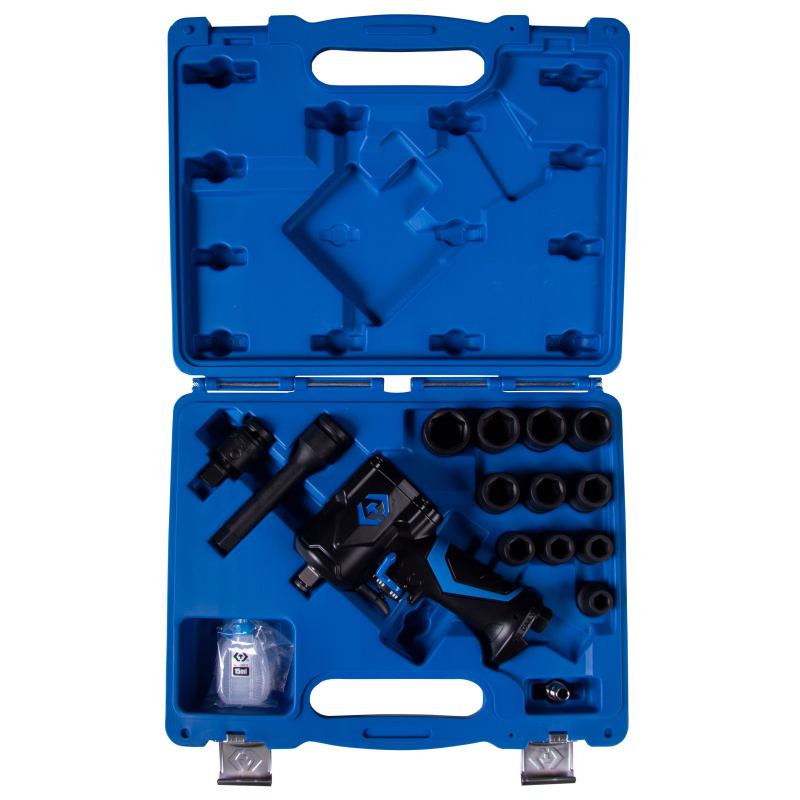 KING TONY Гайковерт пневматический ударный 1/2 дюйма, 678 Нм, 16 предм 33431-050