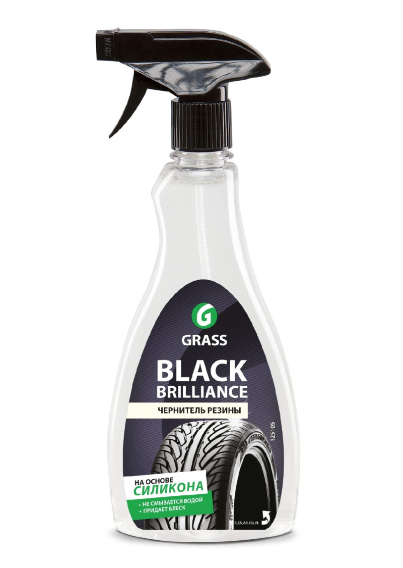 Полирующее средство "Black brilliance"  (флакон 500 мл)