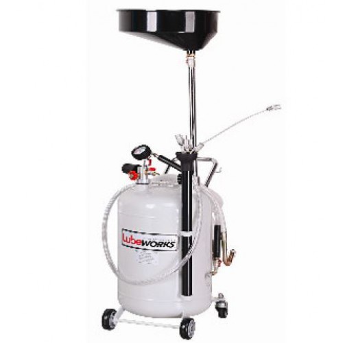 Установка для откачки масла пневматическая, ёмкость 90л. с воронкой 18л. , 8 щупов. EAOD 090 