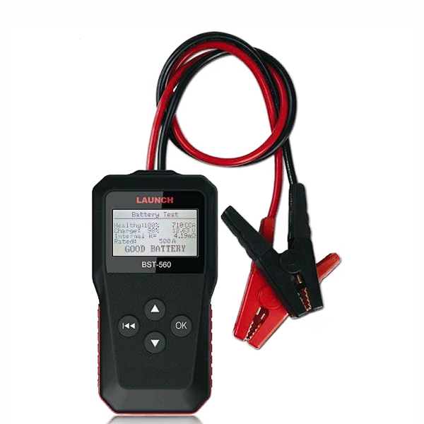 Тестер аккумуляторных батарей, системы зарядки 12В, русская версия Launch BST 560