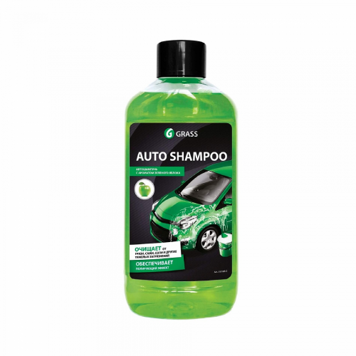 Моющее средство "Auto Shampoo" с ароматом яблока (флакон 1 л)