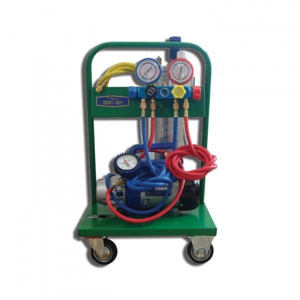 Заправочная станция с комплектом переходников и шлангов и мерной колбой SMC 402-1 C