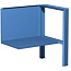Комплект для 1ТВ: полка/стенка и верстачная опора - синий  01.501L-5015