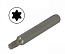 Бит TORX T60 10мм, L=75мм, S2, (упаковка 10 шт) AIST 1327560T