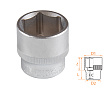 AFFIX Головка торцевая стандартная шестигранная 3/8", 22 мм AF00030022