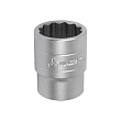 МАСТАК Головка торцевая стандартная двенадцатигранная 1/2", 30 мм  000-42030