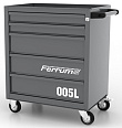 Тележка инструментальная с 5 ящиками (Серая) FERRUM 02.005L-9007