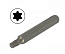 Бит TORX T15 5/16", L=75мм, S2, (упаковка 10 шт) AIST 1227515T